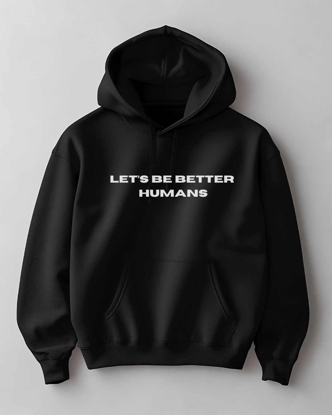 Let's Be Better Humans Embroidered Hoodie