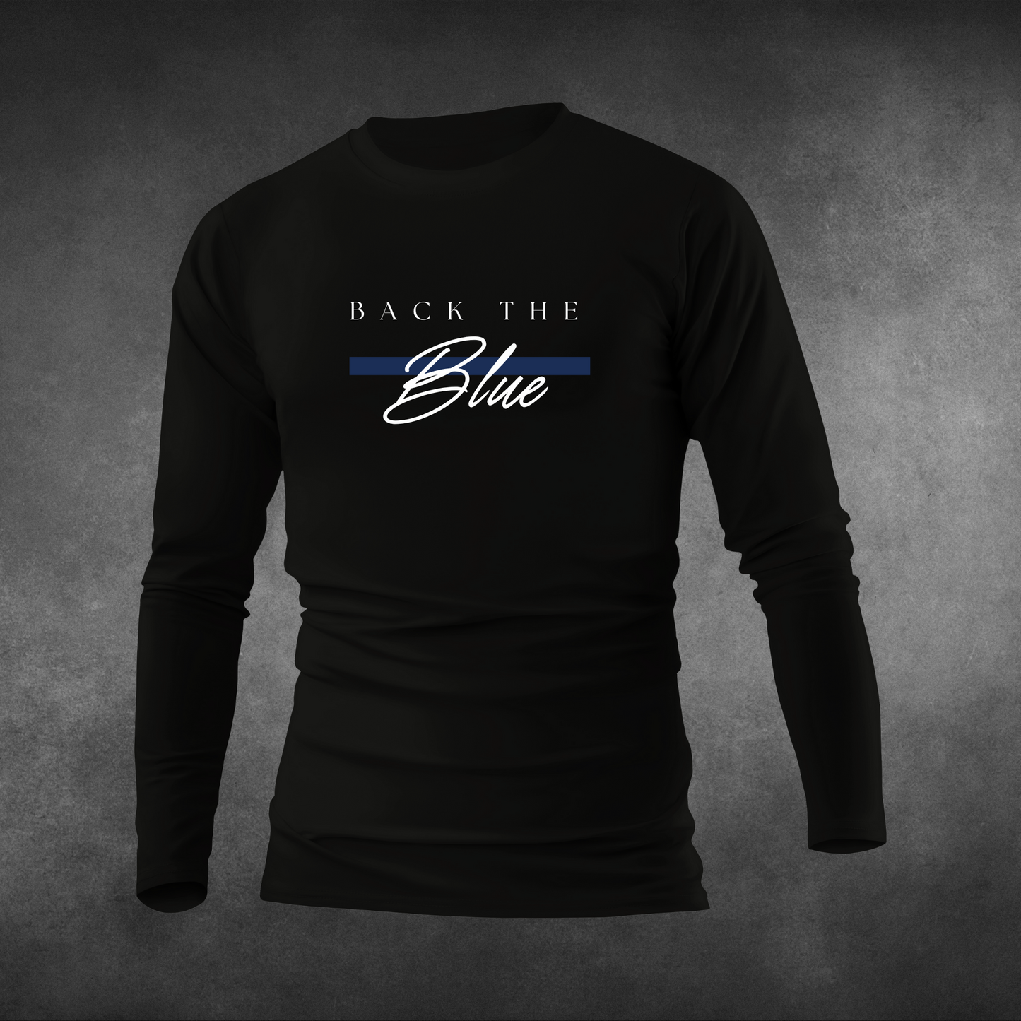 Back the Blue Long Sleeve Shirt