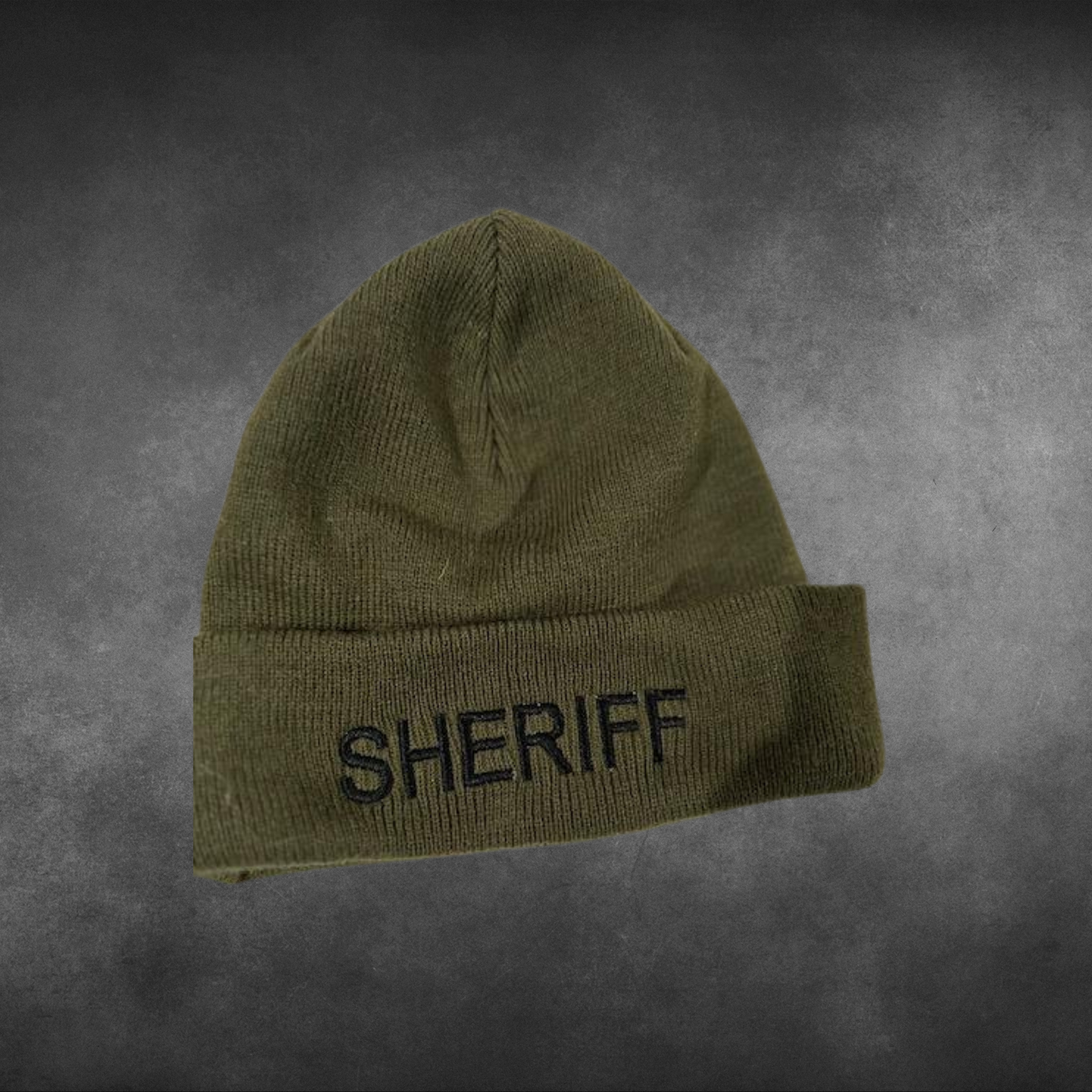 "SHERIFF" Knit Beanie