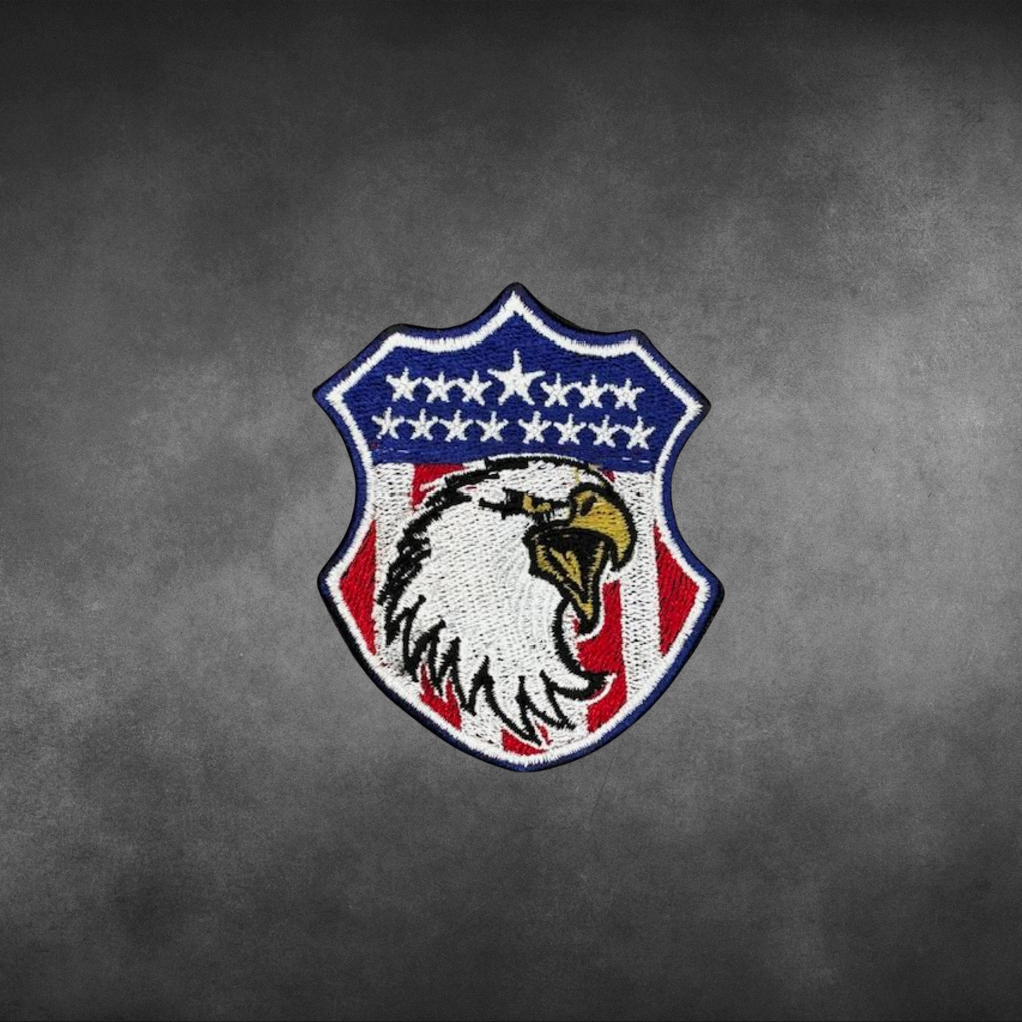 Patriotic Eagle Shield Patch