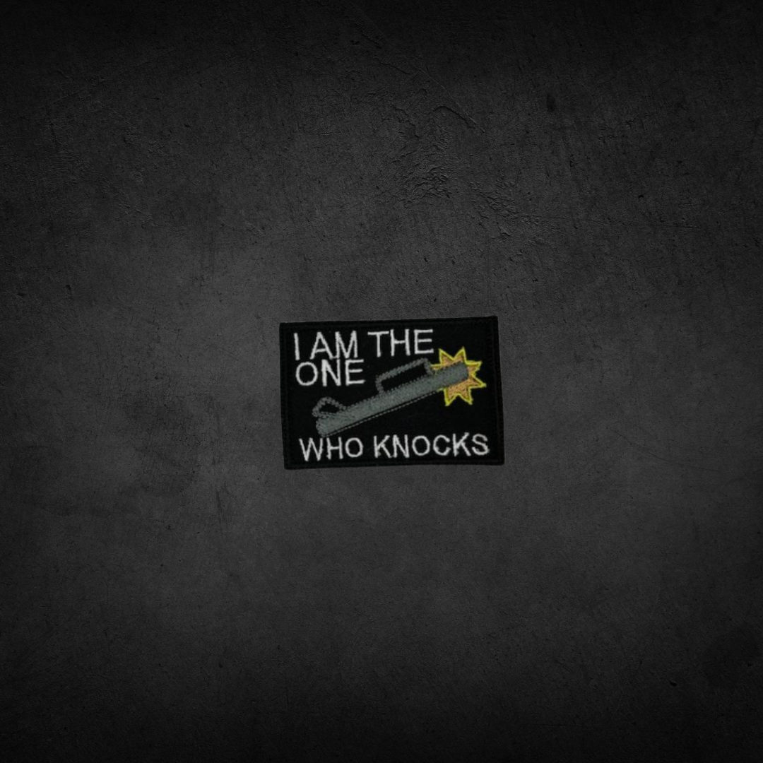 "I am the one who knocks" Morale Patch