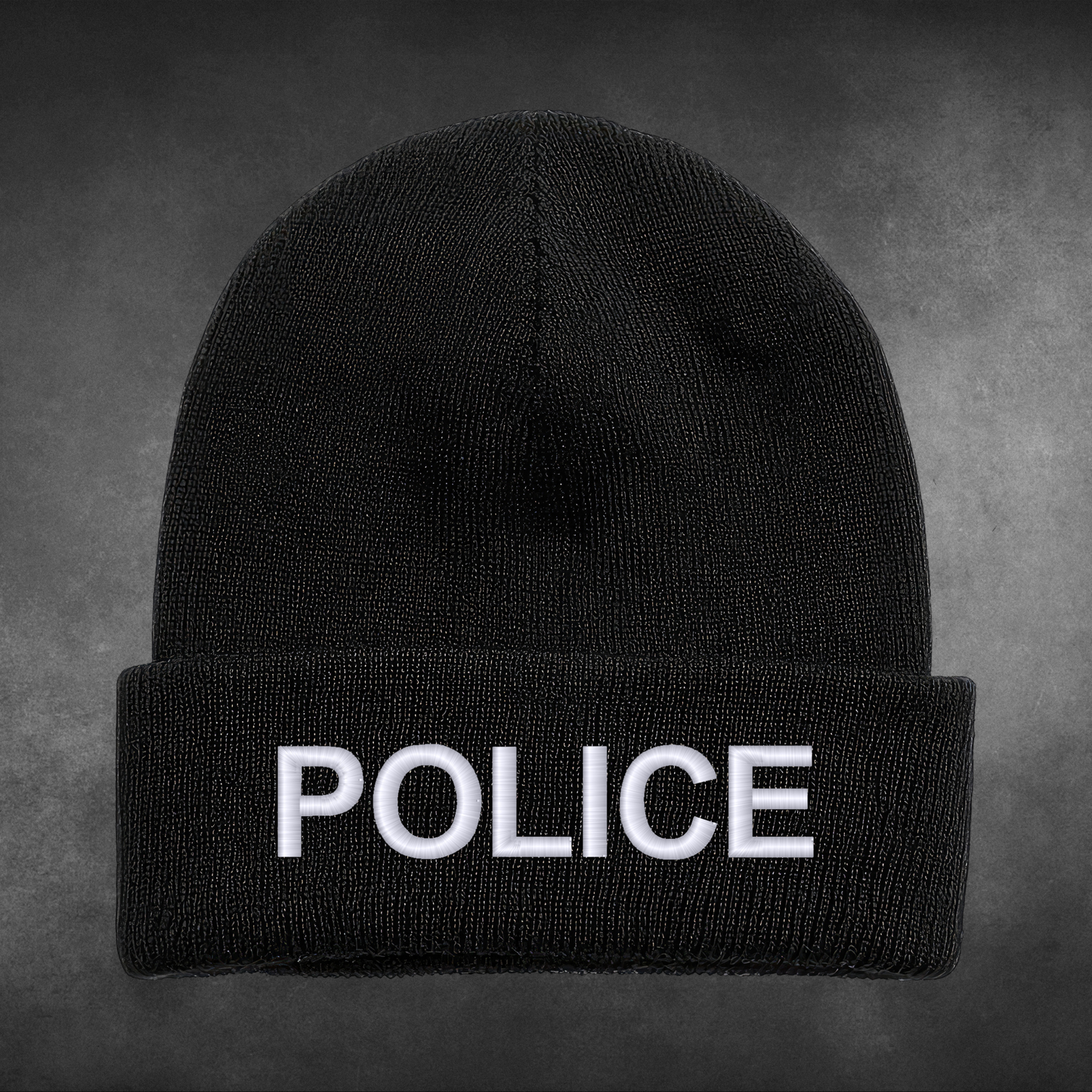 "POLICE" Knit Beanie
