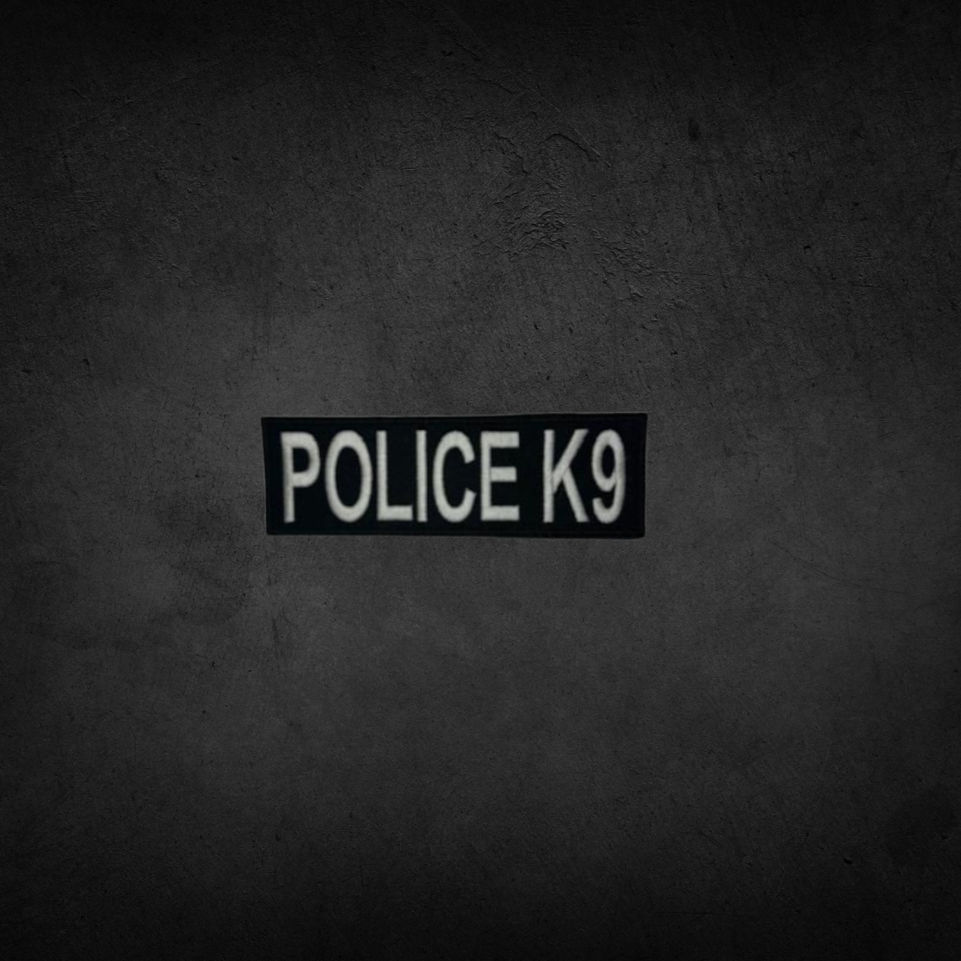 "SHERIFF/POLICE K9" Panel Patch
