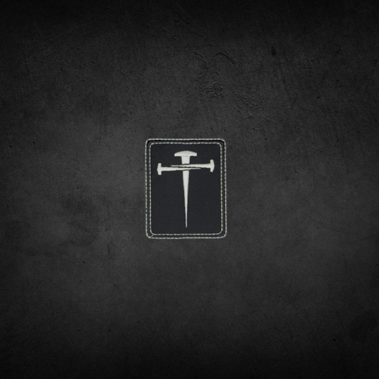 Three Nails Cross Morale Patch