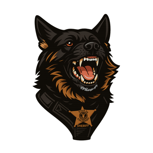 K9 Rico 3” Sticker