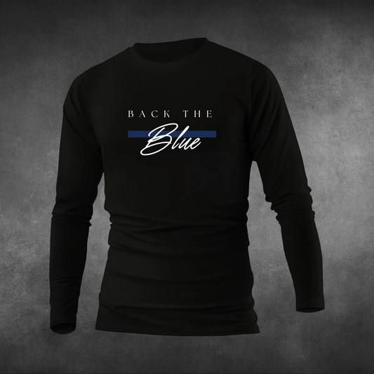 Back the Blue Long Sleeve Shirt