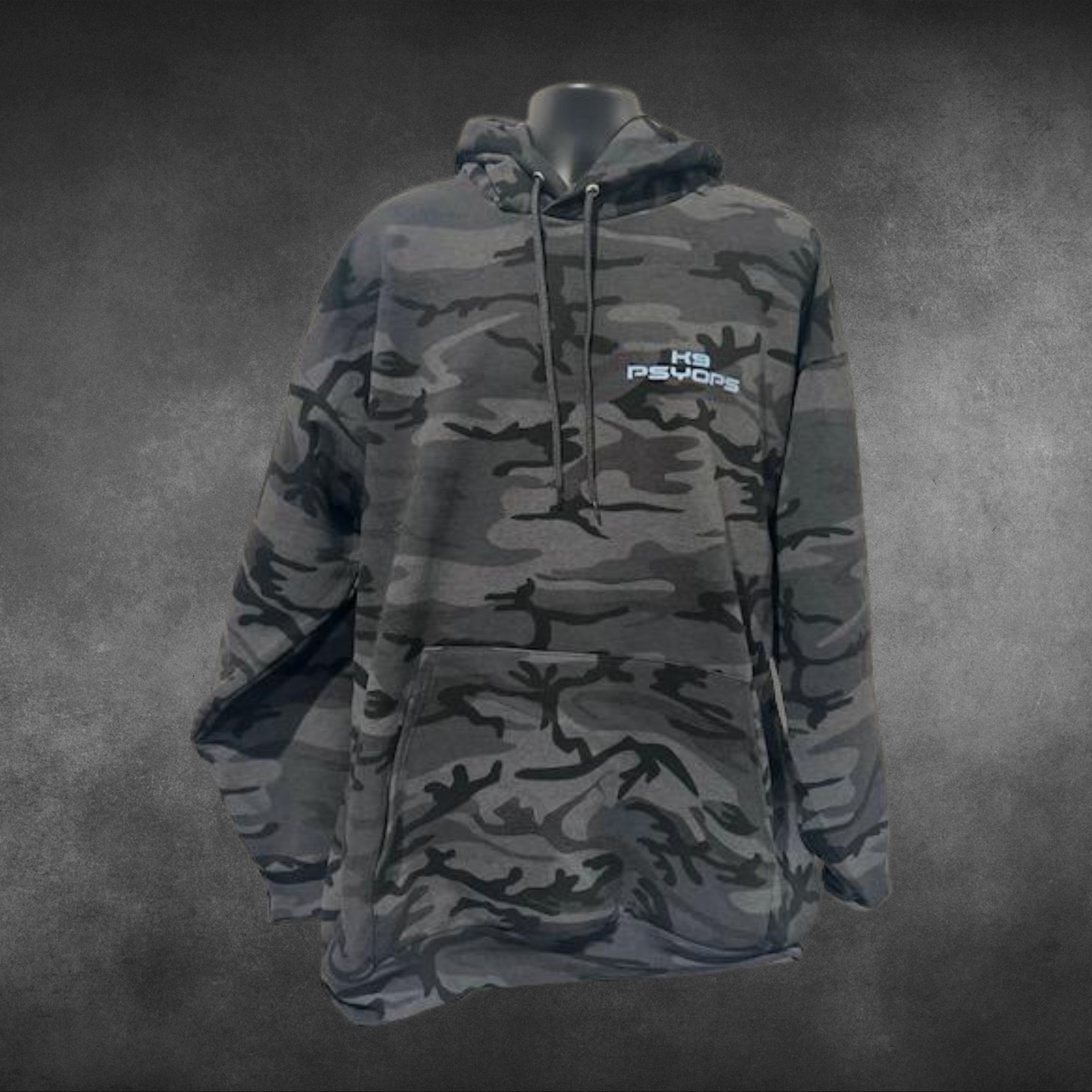 K9 Psyops Black Multicam Hoodie