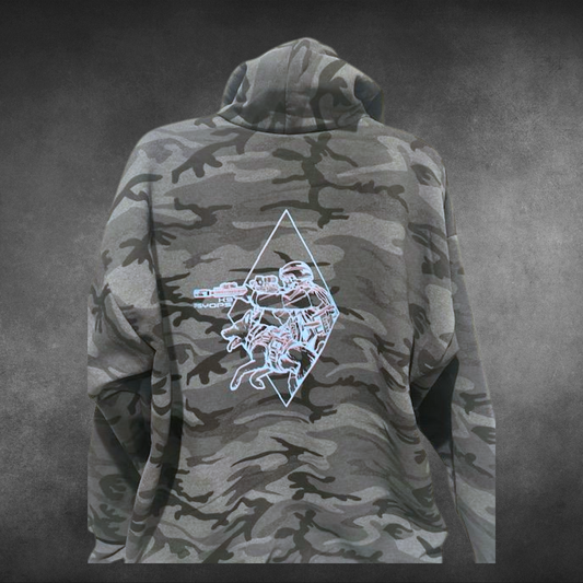 K9 Psyops Black Multicam Hoodie