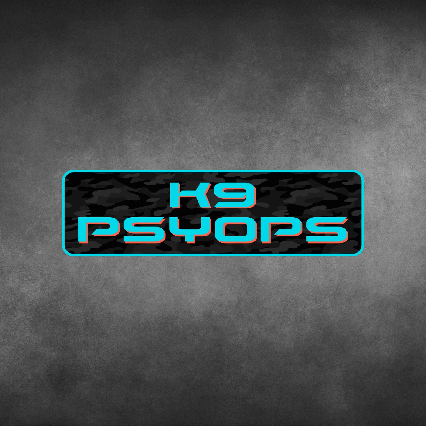 K9 Psyops 3.5" Sticker (coming soon)