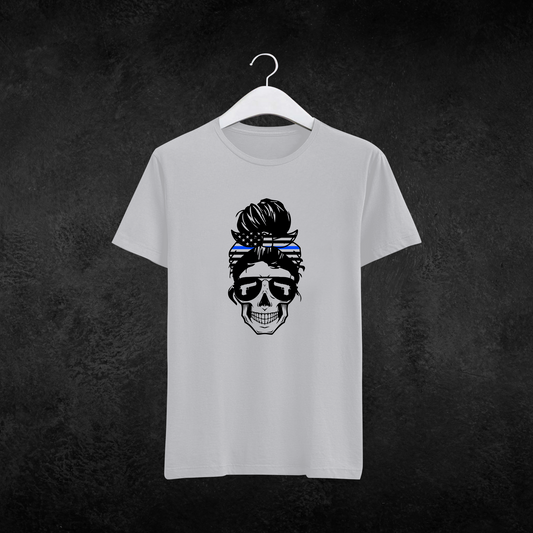 Law Enforcement Messy Buns Graphic Tee