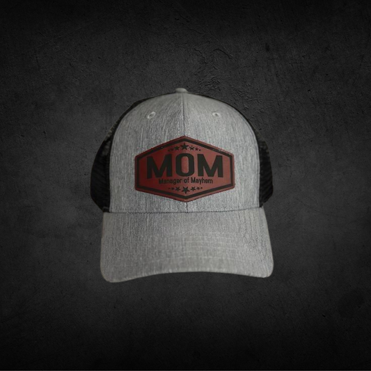 MOM - Manager of Mayhem Women's Ponytail Hat
