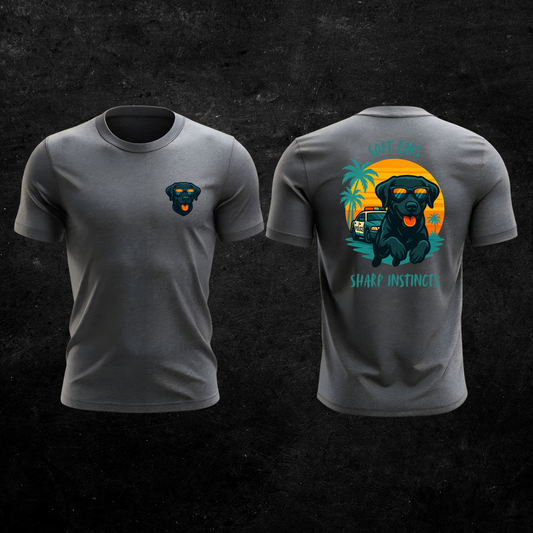 "Soft Ears, Sharp Instincts" Graphic T-Shirt