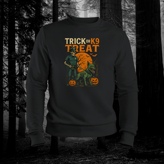 Trick-or-K9 Treat Graphic Sweatshirt