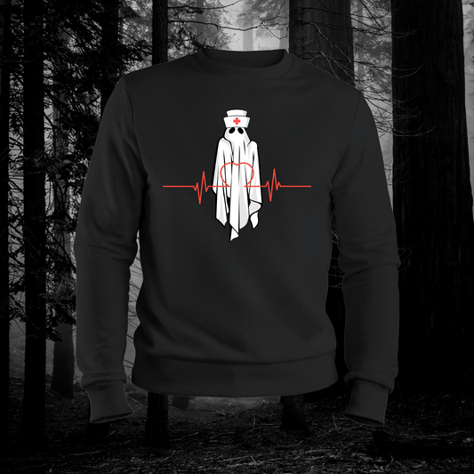 Nurse Boo Graphic Sweatshirt